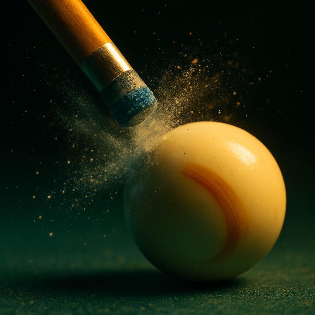 El efecto de la bola blanca: backspin, topspin y side